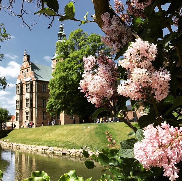 Rosenborg Castle in Denmark 